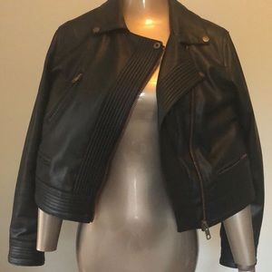 ASOS Faux Leather black jacket